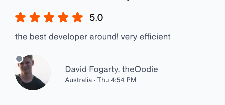 The Oodie Feedback
