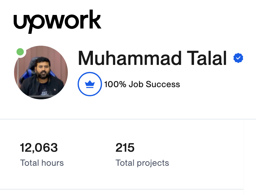 Upwork Portfolio
